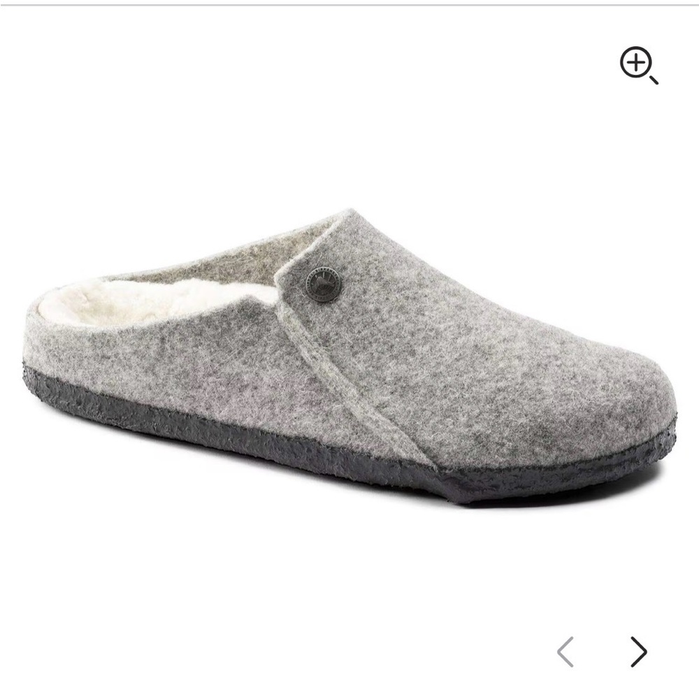 Birkenstock Cozy Gray Slip-On clogs NWB never worn.